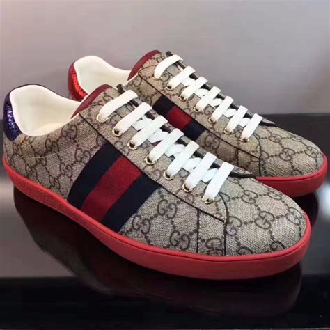 gucci men sneakers on sale|men's gucci sneakers clearance.